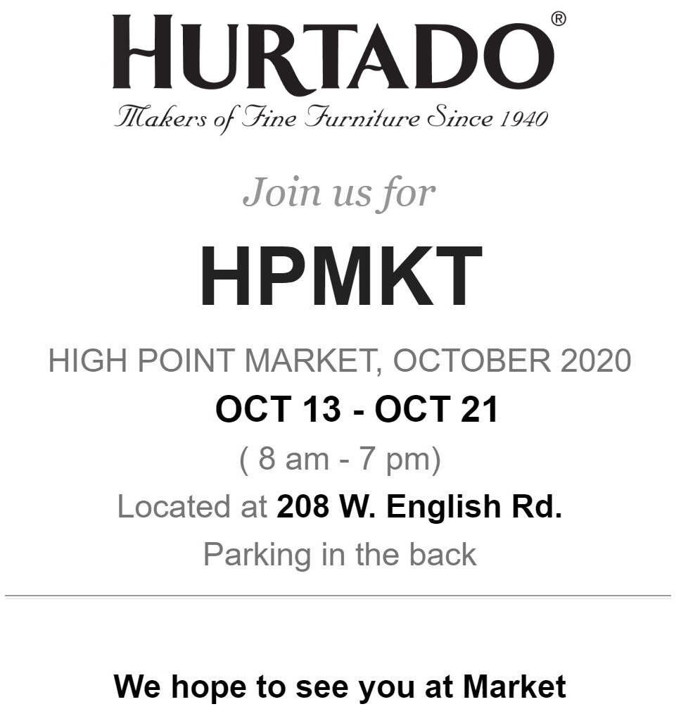 HIGH POINT MARKET OCT 13 - OCT 21, 2020