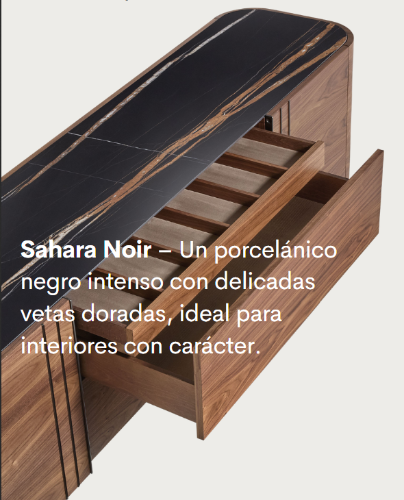 Nuevos acabados: Incorporamos tapas de porcelánico en las colecciones Link y Legacy