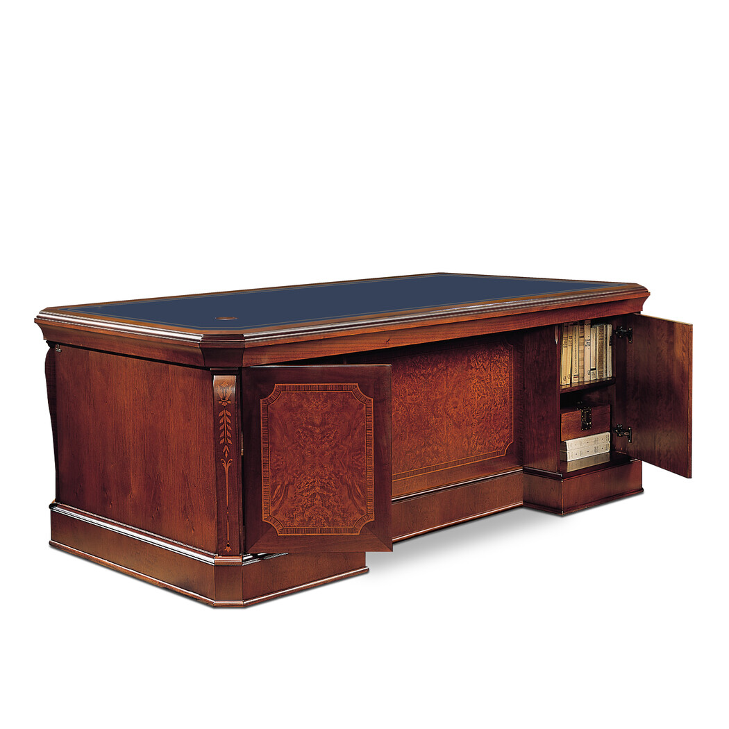 EXECUTIVE DESK (Leather Top)