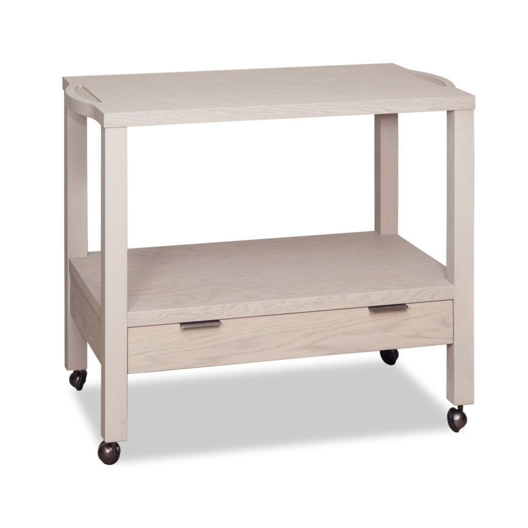 TEA CART WOODEN TOP