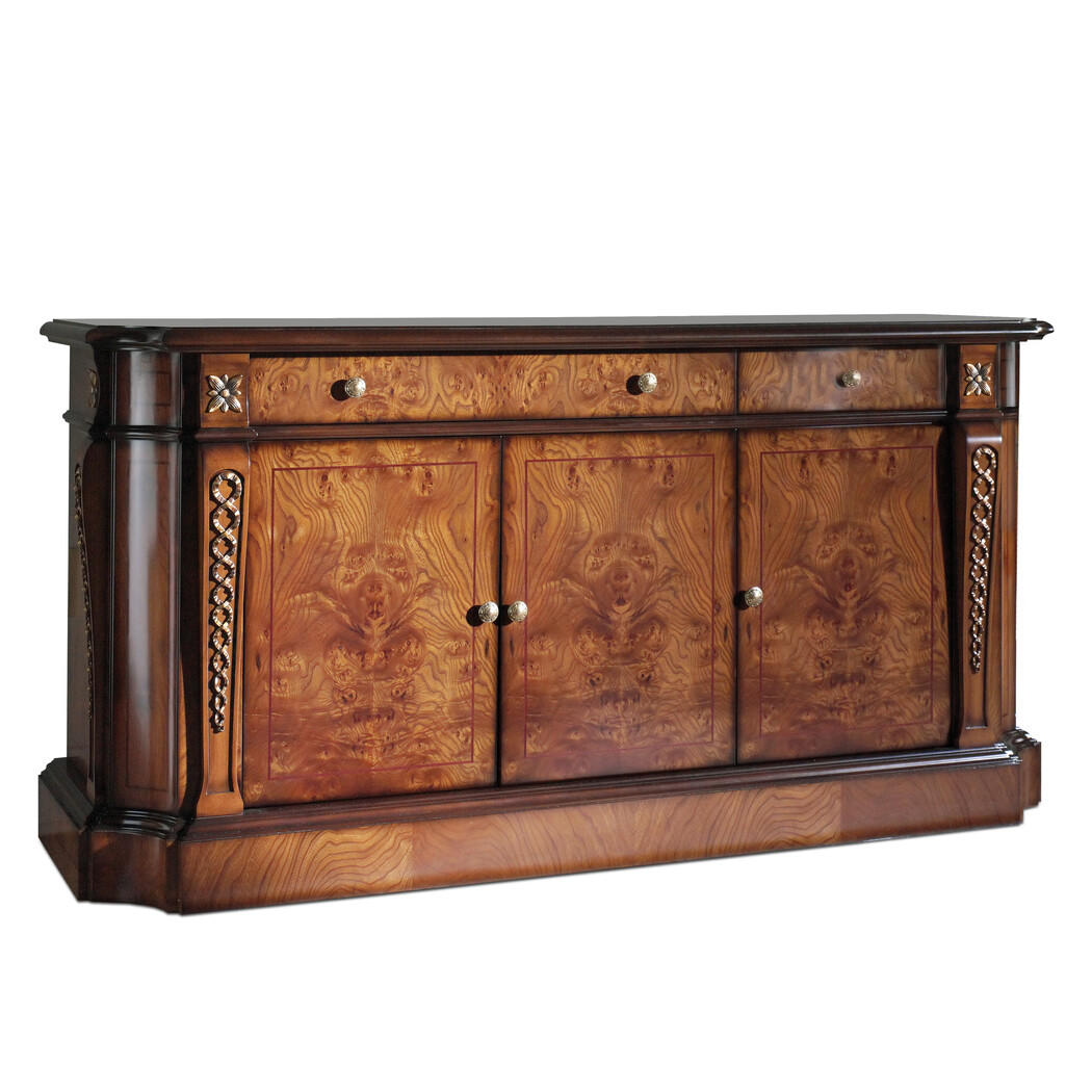 THREE DOOR CREDENZA