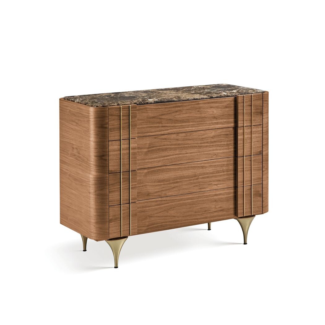 CHEST OF DRAWERS (Marble/Porcelain Stoneware Top)