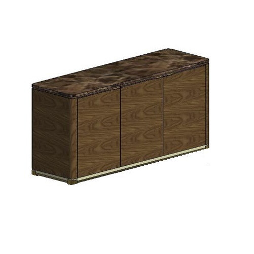CREDENZA (Marble & Wooden fronts)