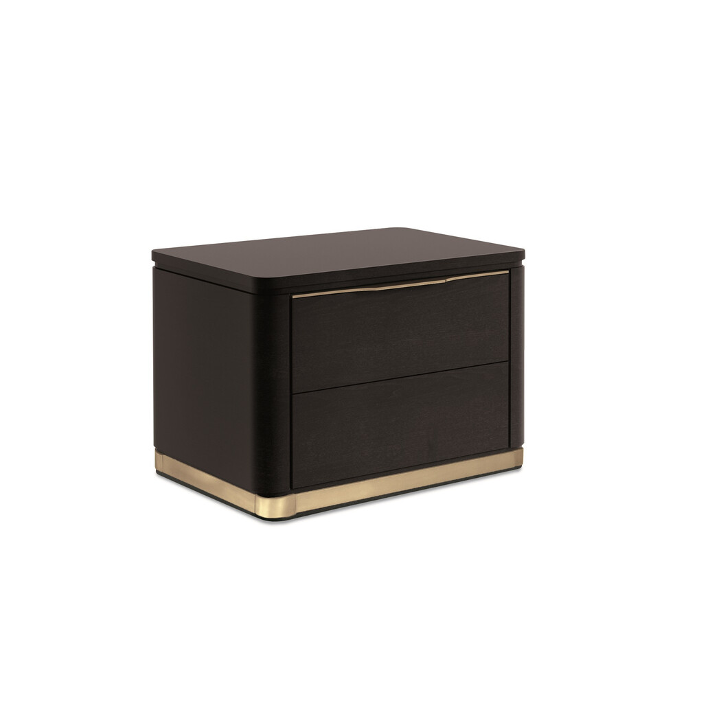 MESITA DE NOCHE (Tapa madera & Frente madera)