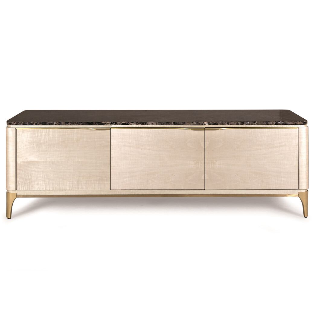 MUEBLE TV (Mármol & Frentes madera)