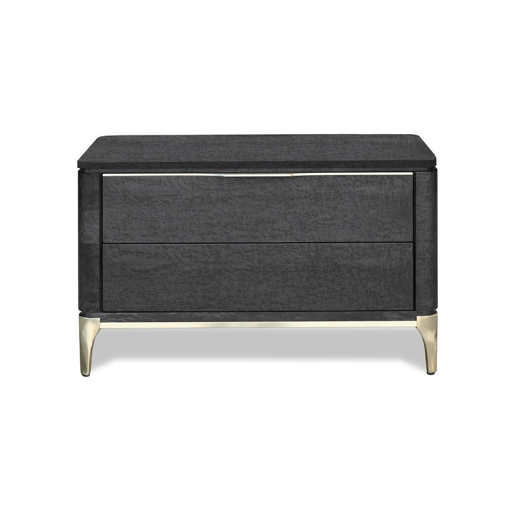 MESITA DE NOCHE (Tapa madera & Frente madera)