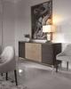 CREDENZA (Marble top & Leather front)_image
